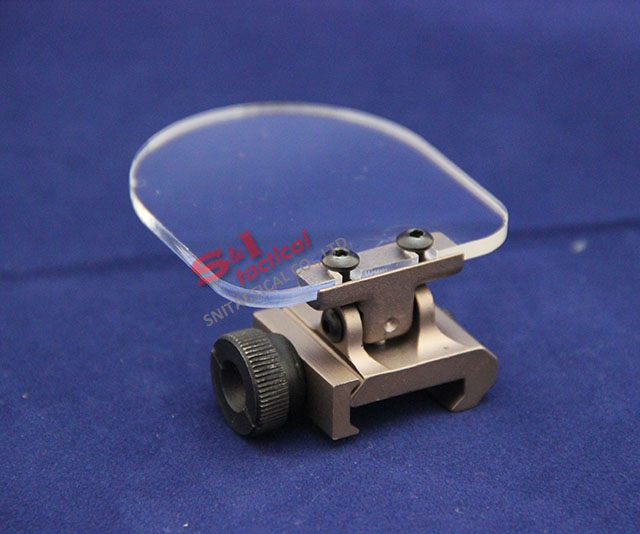Bulletproof lens protector folding for scope ACOG/EOTECH/AIMPOIN